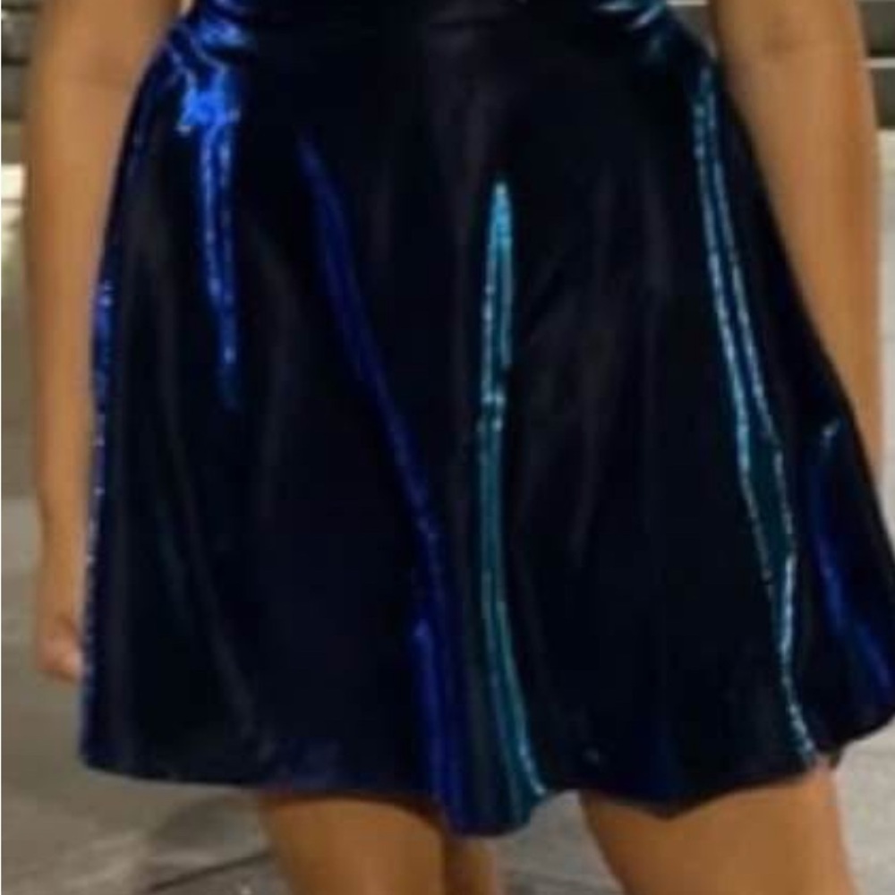 Elegant Blue Skirt